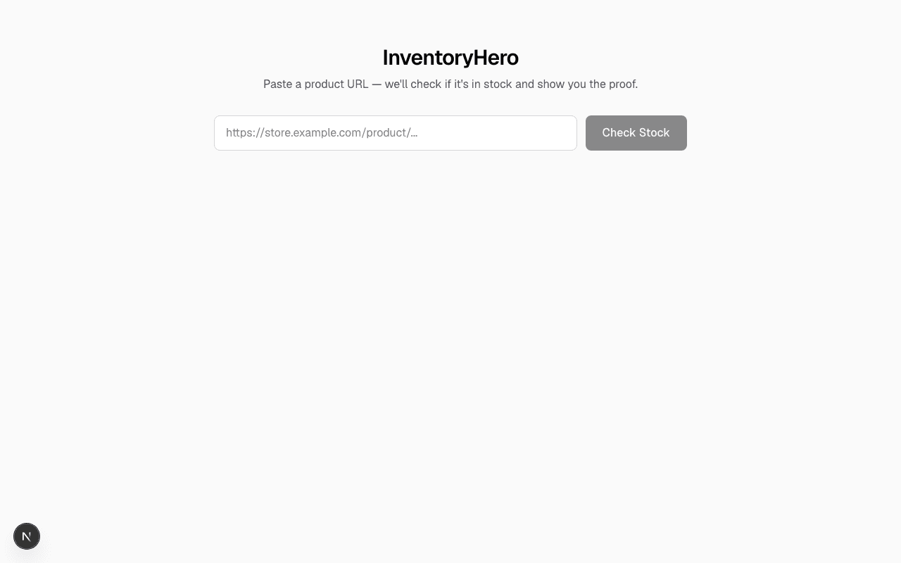 InventoryHero screenshot