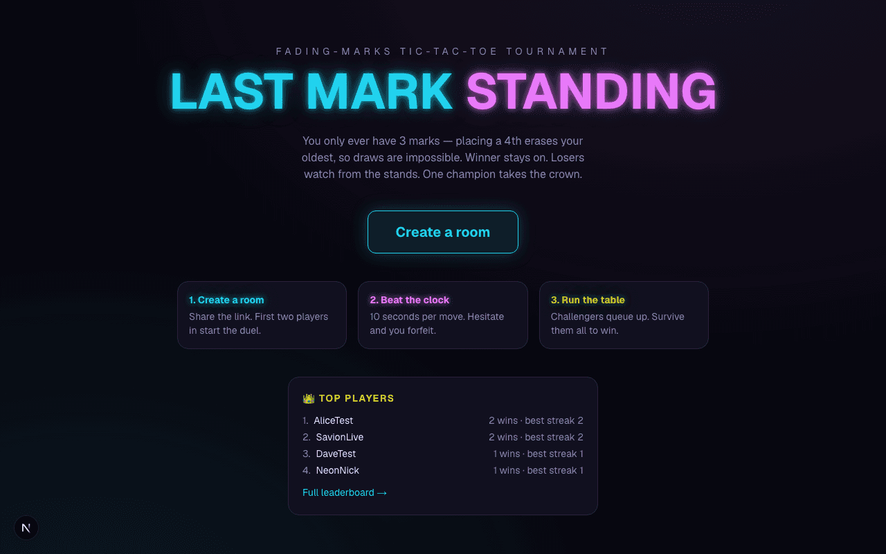 Last Mark Standing screenshot