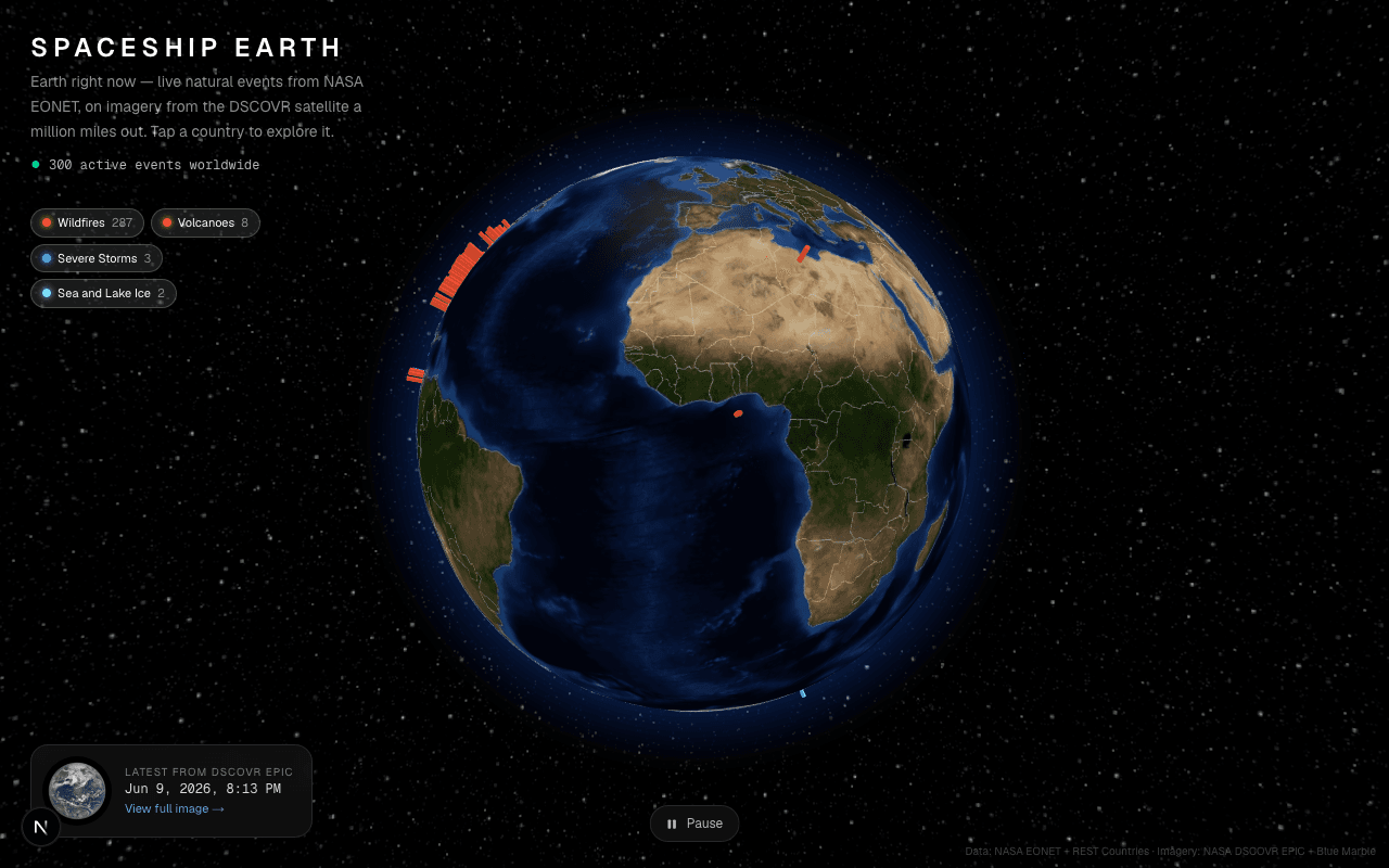 Spaceship Earth screenshot