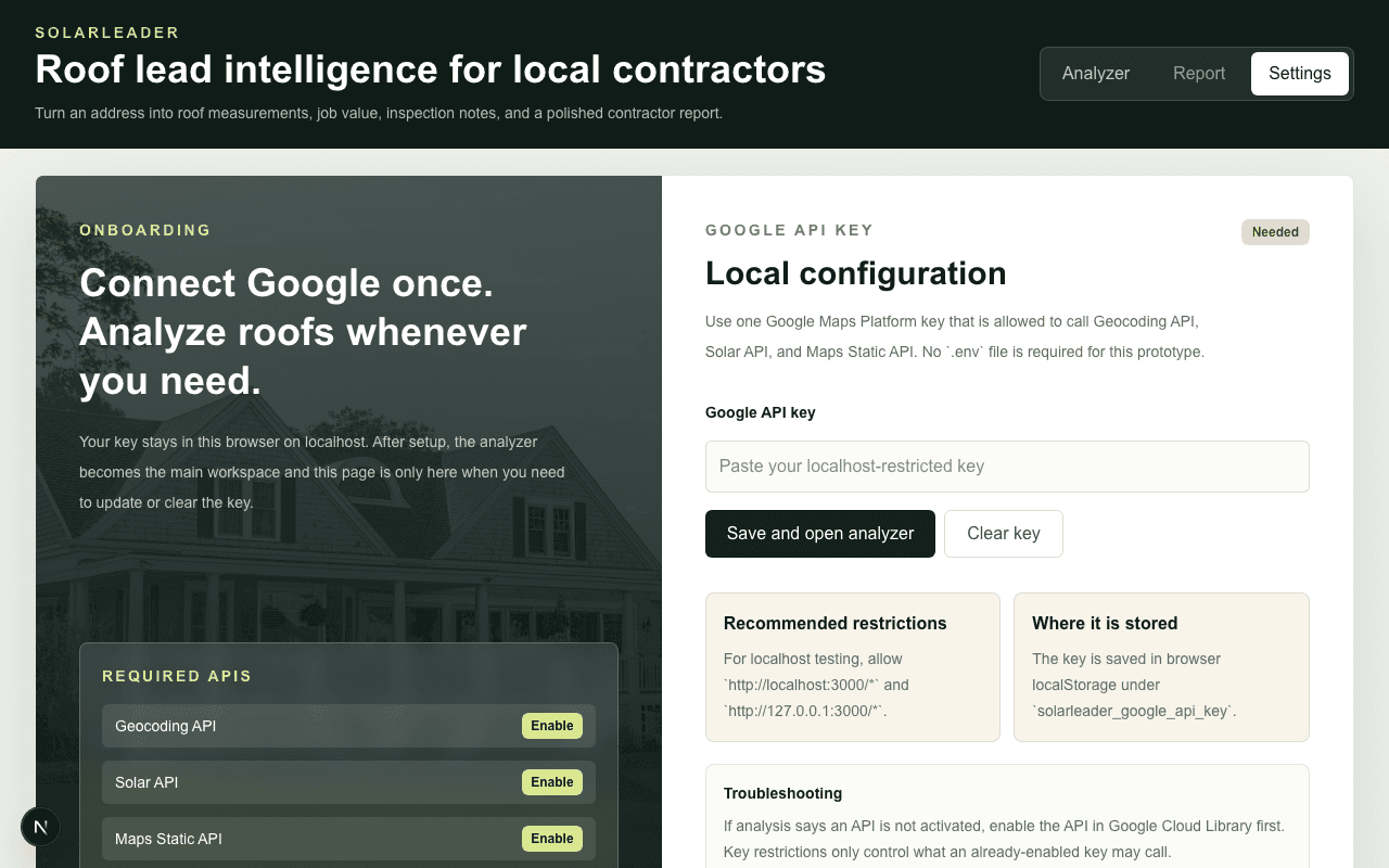 SolarLeader screenshot