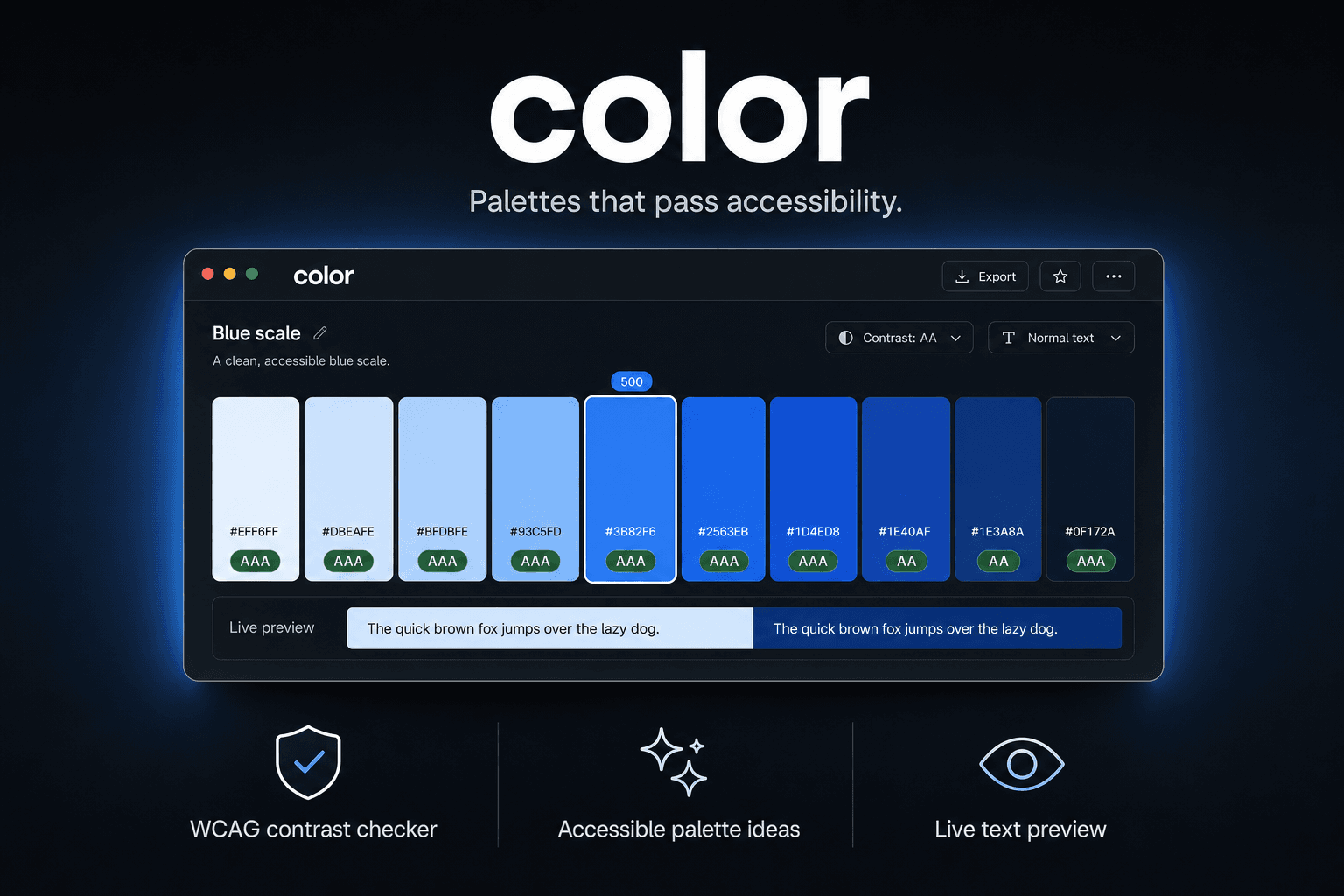 color screenshot