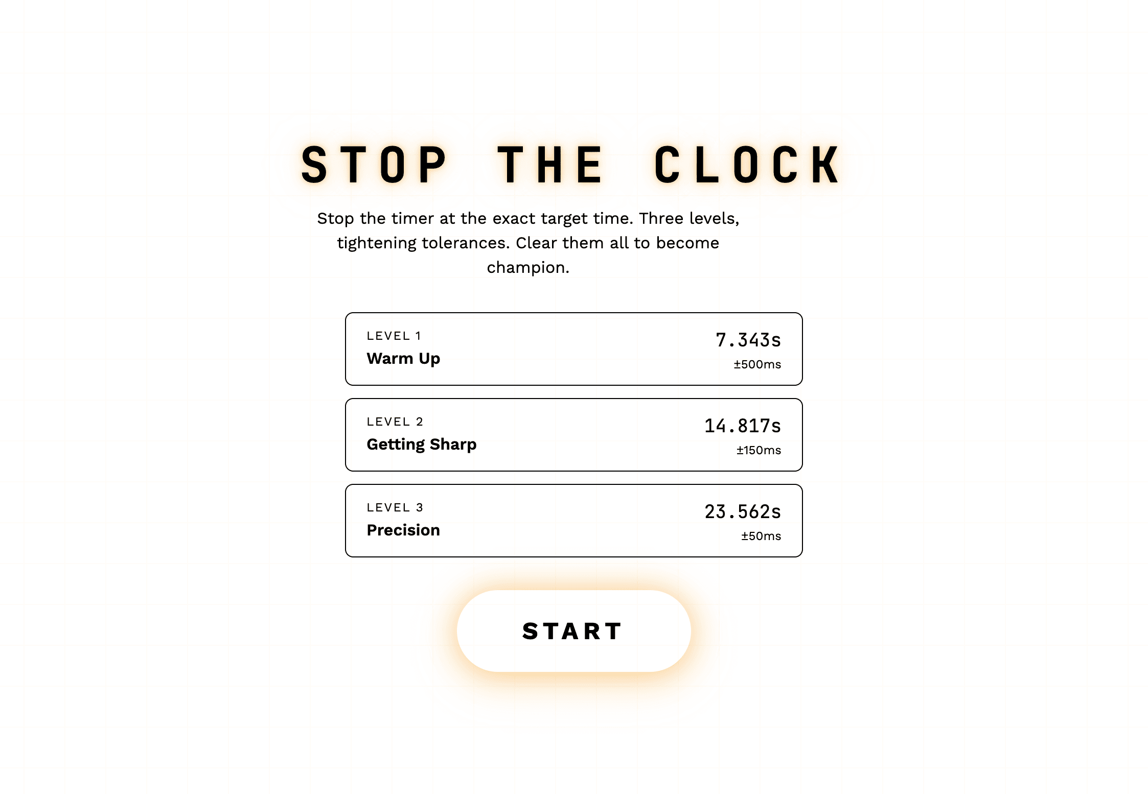 Stop The Clock screenshot