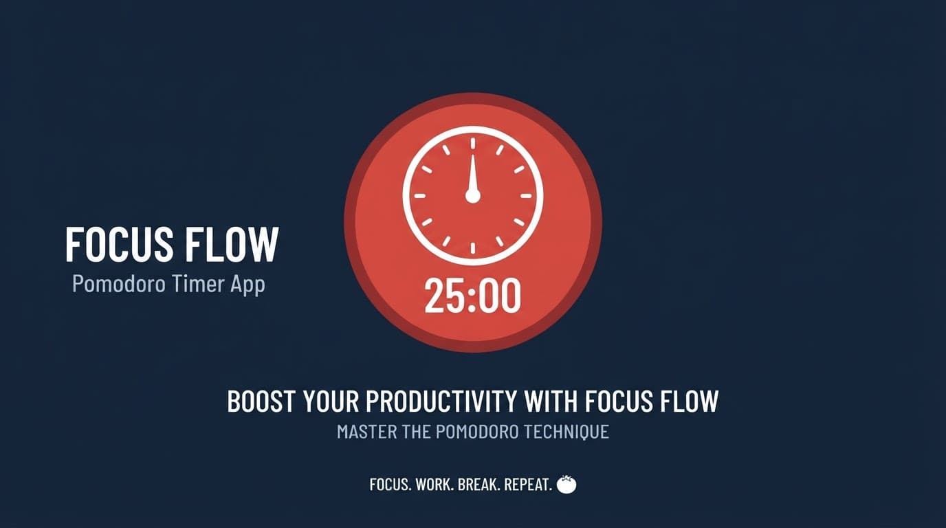 Pomodoro Timer β Focus & Break Cycles screenshot