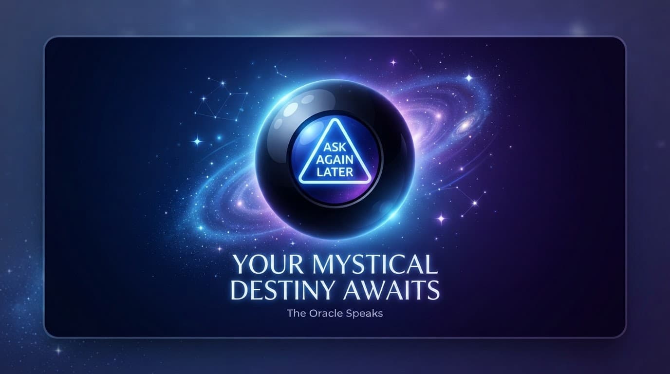 Magic 8 Ball screenshot