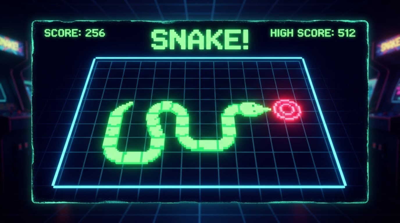 Neon Snake screenshot